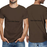 Live Preview Custom Men‘s Short Sleeve T-shirt (Front and Back Side Design)