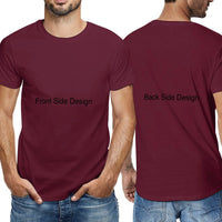 Live Preview Custom Men‘s Short Sleeve T-shirt (Front and Back Side Design)