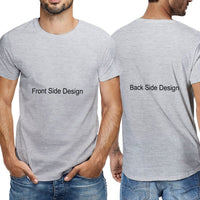 Live Preview Custom Men‘s Short Sleeve T-shirt (Front and Back Side Design)