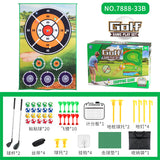 Battle Golf Chipping Practice Indoor Outdoor Game with Different Mat Targets