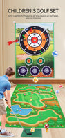 Battle Golf Chipping Practice Indoor Outdoor Game with Different Mat Targets