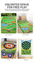 Battle Golf Chipping Practice Indoor Outdoor Game with Different Mat Targets