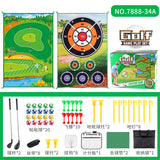 Battle Golf Chipping Practice Indoor Outdoor Game with Different Mat Targets