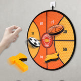 Kids Dart Board Game Basketball Soccer Stump Number Target Indoor Outdoor Toddlers Throwing Toy