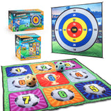 Soccer Ball Game Set for Children Teenager Velcro Balls with Flannel Goals