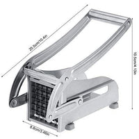 Portable Multi-Functional Stainless Steel French Fry Potato Vegetable Cutter Slicer