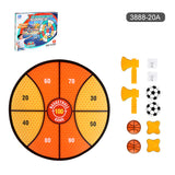 Kids Dart Board Game Basketball Soccer Stump Number Target Indoor Outdoor Toddlers Throwing Toy