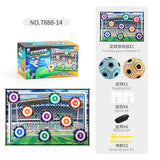 Soccer Ball Game Set for Children Teenager Velcro Balls with Flannel Goals