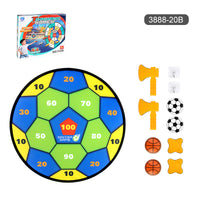 Kids Dart Board Game Basketball Soccer Stump Number Target Indoor Outdoor Toddlers Throwing Toy