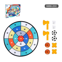 Kids Dart Board Game Basketball Soccer Stump Number Target Indoor Outdoor Toddlers Throwing Toy