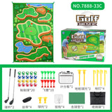 Battle Golf Chipping Practice Indoor Outdoor Game with Different Mat Targets