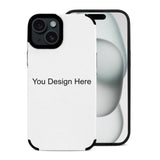 Live Preview Custom iPhone 15 Series Microfiber Case