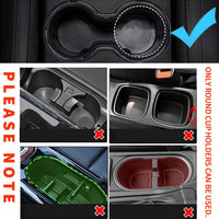 Multifunctional Car Cup and Mobile Phone Holder with Food Tray and Adjustable Base Clamp