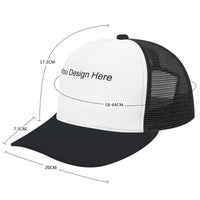 Live Preview Custom Baseball Cap Hollow Style