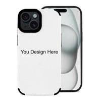 Live Preview Custom iPhone 15 Series Microfiber Case