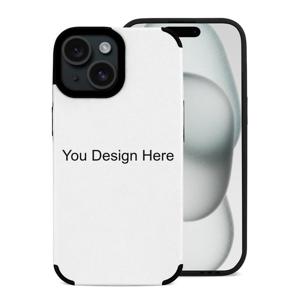 Live Preview Custom iPhone 15 Series Microfiber Case